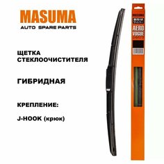 Щетка стеклоочистителя гибридная MASUMA 19"/475 мм крюк MU-19G