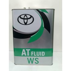 Масло трансмиссионное синтетическое Toyota ATF WS, 4л, артикул 08886-02305 Япония