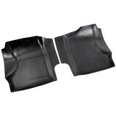 Комплект ковриков в салон Avtodriver ADRAVG146 для ГАЗ Газель, ГАЗ 3302 Газель 1995-2019 г., 2 шт. черный 2