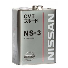 Масло трансмиссионное Nissan NS-3 CVT Fluid, 4 л