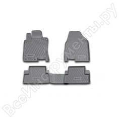 Коврики в салон NISSAN Qashqai 2007-2014, 4 шт. (полиуретан) Element