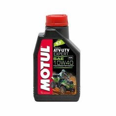 Синтетическое моторное масло Motul ATV-UTV Expert 4T 10W40, 1 л, 1 шт.