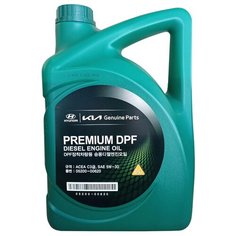 Синтетическое моторное масло MOBIS Premium DPF Diesel 5W-30, 6 л, 1 шт.