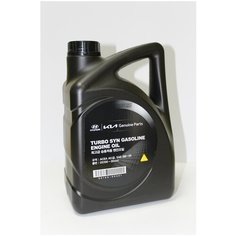 Полусинтетическое моторное масло MOBIS Turbo SYN Gasoline 5W-30, 4 л, 1 шт.