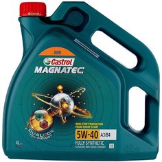 Синтетическое моторное масло Castrol Magnatec 5W-40 А3/В4 DUALOCK, 4 л, 1 шт.