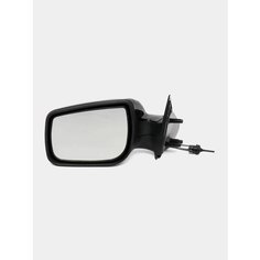 Зеркало боковое левое для ВАЗ 1118, 1117, 1119, 2190, 2192, 2194 (Калина, Гранта) тросовое Грандриал