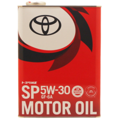 Синтетическое моторное масло TOYOTA SP 5W-30, 4 л, 1 шт.