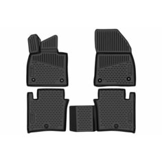 Коврики 3D в салон для Zeekr 001 2021 - 4шт. (полиуретан) Element