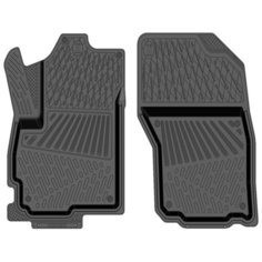 Комплект ковриков в салон REZKON 1524010200 для Mitsubishi Lancer 2007-2015 г., 2 шт. чёрный 2