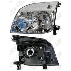 SAT Фара NISSAN X-TRAIL 00-07 LH под ручной корректор