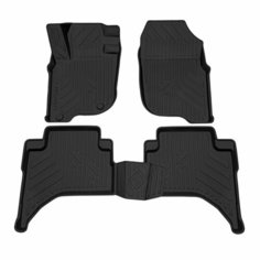 Коврики в салон полиуретановые для Mitsubishi Lanser X (07-15), Rezkon