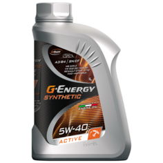 Масло моторное G- Energy Synthetic Active 5w-40 1л