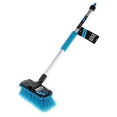 Щетка для мытья Black&Blue проточная ручка со штуцером для подачи воды 69см ВВ601