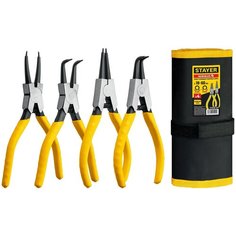 STAYER 4 шт, 160 мм, набор съемников стопорных колец 22830-H4