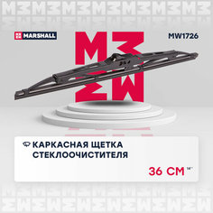 Каркасная щетка стеклоочистителя 14" / 36 см hook, side pin, bayonet arm Marshall