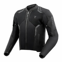 Мотоциклетная куртка текстильная Rebelhorn JAX, цвет Black, размер L