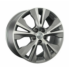 Колесный диск Replay LX61 18x7.5" PCD5x114,3 ET35 D60,1темно-серый глянцевый с полированными лучами