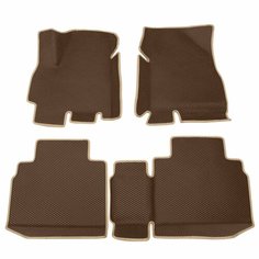 Автомобильные коврики ЭВА (EVA) для EXEED LX / Эксид LX с 3D бортами 2019 - н. в. АвтоЕва.рф