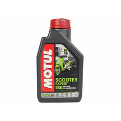 Минеральное моторное масло Motul Scooter Expert 2T, 1 л, 1 шт.