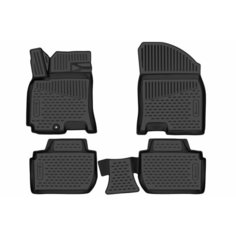 Коврики 3D в салон подходят для BAIC U5 2023-, 4шт. (полиуретан) / Ю5 Element