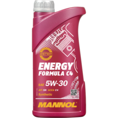 Полусинтетическое моторное масло Mannol Energy Formula C4 5W-30 7917, 1 л, 1 шт.