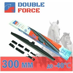 Щетка стеклоочистителя зимняя Double Force 300 мм (12")