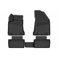 Коврики 3D в салон для GEELY Emgrand 7 SS11 2023-, 4шт. (полиуретан) Джили Эмгранд 7 CC11 Novline / Element