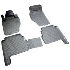 Комплект ковриков в салон NorPlast NPL-Po-43-65 для Kia Sorento 2002-2009 г., 4 шт. серый 4