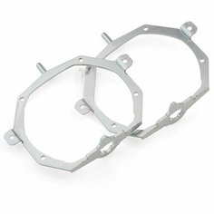 Переходные рамки для Nissan Teana II J32 рест. 2011-2014 AFL на линзы Hella 3R. Для адаптивных фар. AES