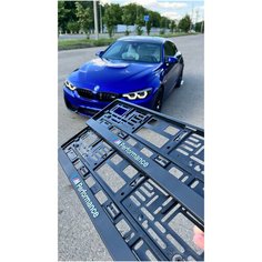 Рамка на номер авто m performance номерная рамка / рамки для автомобиля бмв / рамка на номер машины / рамка номерного знака Ars