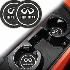 Коврик в подстаканник автомобиля INFINITI, 2 шт Без бренда