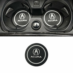 Коврик в подстаканник автомобиля ACURA, 2 шт Без бренда