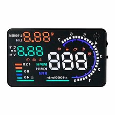 HUD проектор скорости на лобовое стекло автомобиля CarDisplay A8 Maxmoll