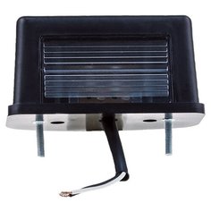 Подсветка заднего номера ПН 1-0101 LED черная прямоугольная светодиодный ТехАвтоСвет