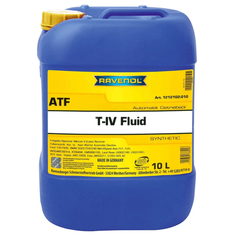 Масло трансмиссионное RAVENOL ATF T-IV Fluid, 10 л