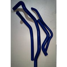 Renault Logan (Рено Логан) силиконовые патрубки печки (4шт) Нет бренда