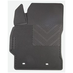 Коврик Автодрайвер для Toyota Corolla Тойота Королла E140 E150 2007-2013 водительский резиновый с бортом, соты Avtodriver