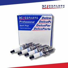 Свечи зажигания с платиновым электродом DelcoParts, 4 шт, Mitsubishi ASX, LANCER; Nissan ALMERA, MURANO 19375670