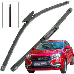 Дворники LADA Xray Лада Х-рей 2015 2016 2017 2018 2019 2020 2021 2022 Щетки стеклоочистителя бескаркасные 650-350 2шт. Lyn Xauto