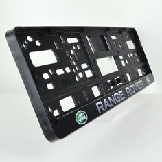 Range Rover. Комплект из двух рамок для госномера с надписью. Ars