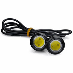 Подсветка авто ДХО орлиный глаз ElectroKot Eagle Eye 3W белые 2 шт