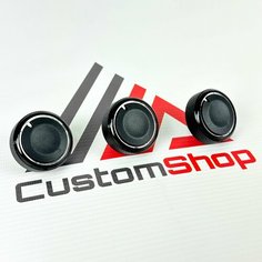 Ручки регулировки отопителя Лада Ларгус черный лак Custom Shop