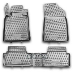 Комплект Резиновых Автомобильных Ковриков В Салон Peugeot 508, 02/2012->, 4 Шт. (Полиуретан) ELEMENT арт. CARPGT00025