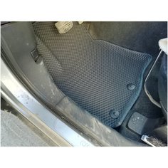 3D Eva коврики с бортами Mitsubishi Outlander II 2005-2013 Эва коврики Митсубиси Аутлендер 2 Carply