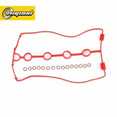 Прокладка клапанной крышки с кольцами кл. крышки GM Opel/Daewoo Nexia/Chevrolet (силикон) RIGINAL