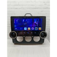 Магнитола с крутилками андроид, QLED экран 10, WiFi, GPS, USB, Блютуз, для Форд Фокус-2 (Ford Focus) кондиционер 2005-2011г JAC