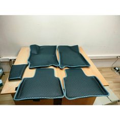 3D Eva ковры с бортами на автомобиль Jac J7 с 2020г Эва коврики для J7 Нет бренда