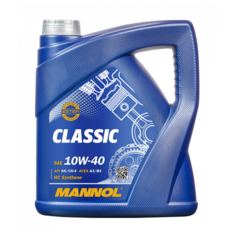 Полусинтетическое моторное масло Mannol Classic 10W-40, 5 л, 1 шт.