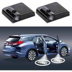 Подсветка с логотипом, беспроводная в двери для HAVAL 2 шт Sebar