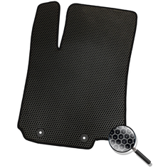 Водительский Ева коврик в салон для NISSAN QASHQAI +2 2008-2013 / Автоковрики eva Ниссан Кашкай / Эва коврики для Ниссан Кашкай Vimcover